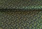 Preview: Glitzerranken christmas fabric blue gold